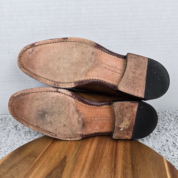 Johnston and Murphy Mens 11W Wide Signature Series Brown Casual Tasseled Loafer main image 6